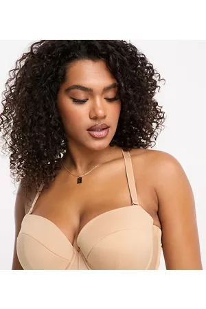 Ivory Rose Curve high apex sheer dot mesh bra in black