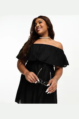 Simply Be Bardot beach dress in