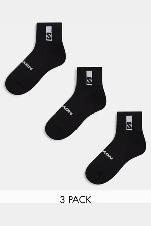 Salomon 3 pack of everyday unisex ankle socks in
