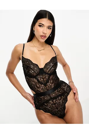 Ann Summers Hold Me Tight underwire lace bodysuit in