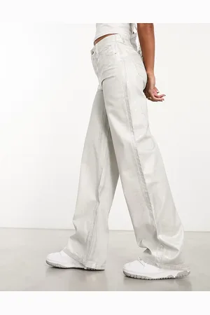 Pimkie Straight leg jeans in metallic