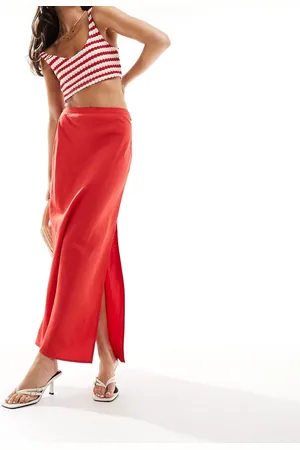 & OTHER STORIES & linen blend maxi skirt in