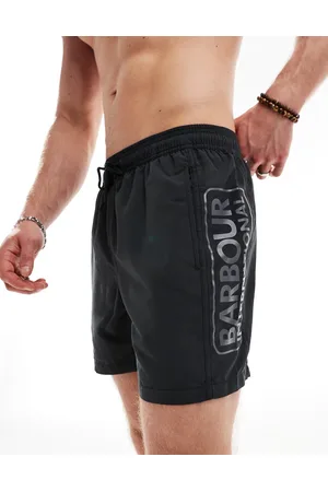 Barbour Logo swim shorts in