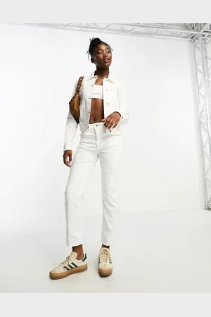 Moschino Straight leg jeans co-ord with heart pocket detail in
