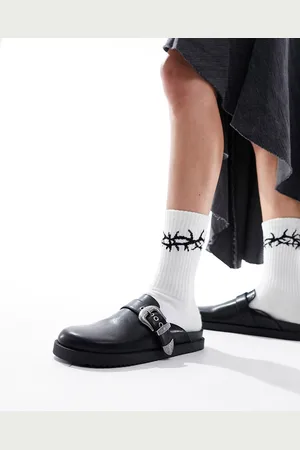 Pull&Bear Western buckle clog in