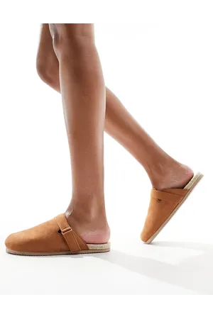 South Beach Espadrille clogs tan