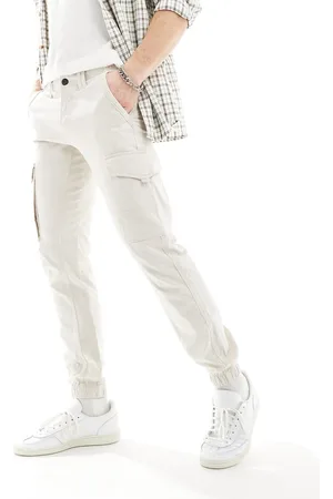 JACK & JONES Slim fit cargo trouser in beige