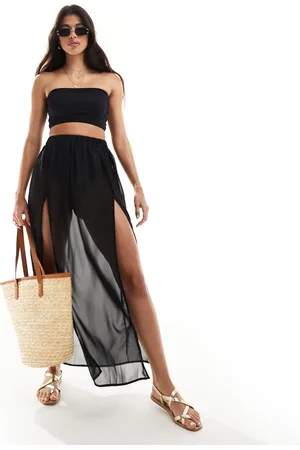 Threadbare Beach maxi skirt in