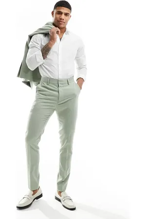 ASOS Skinny suit trouser in sage
