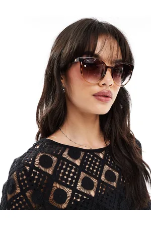 Le Specs Armada round sunglasses in tortoiseshell