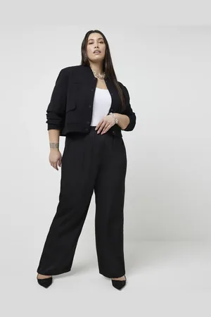 River Island Satin pull on trouser in