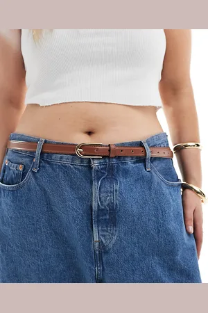 ASOS ASOS DESIGN Curve skinny waist and hip jeans belt