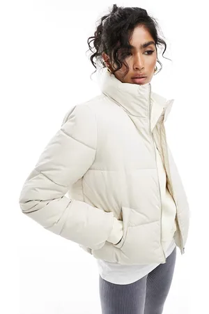 JDY Padded jacket in cream