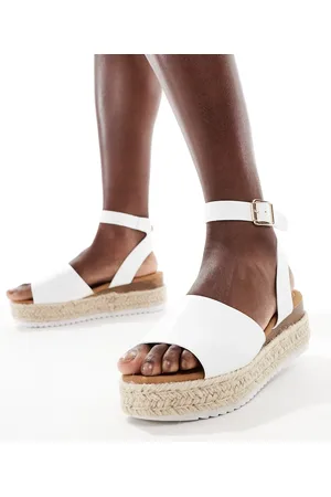Truffle Collection Flatform espadrilles in