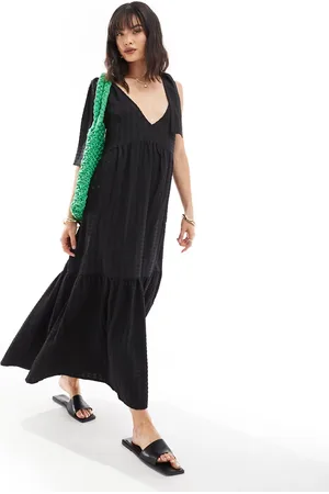 Esmée Esmee maxi summer dress in textured