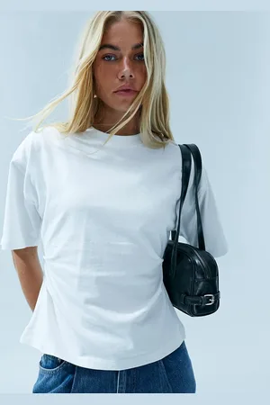 ASOS Corset waist t-shirt in