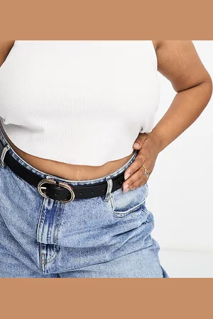 ASOS ASOS DESIGN Curve waist and hip jeans belt in
