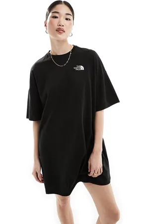The North Face Simple Dome logo t-shirt dress in