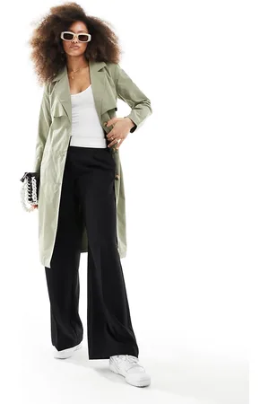 JDY Long trench in light