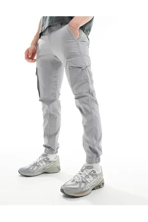 JACK & JONES Cargo trouser with cuff in light