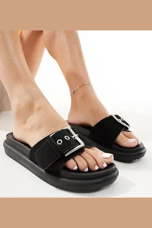 Yours Buckle sandals in