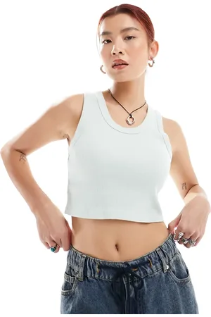 Vans Drew rib tank top in light