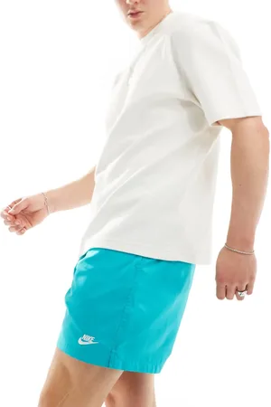 Nike Club woven shorts in turquoise
