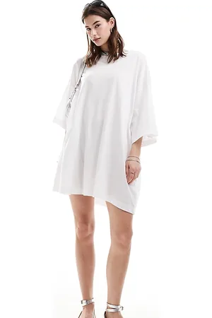 Weekday Huge t-shirt mini dress in exclusive to ASOS