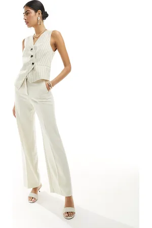 & OTHER STORIES & tailored flared trousers in off
