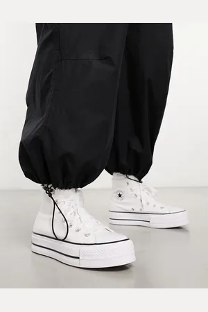 Converse Chuck Taylor Lift Hi platform trainers in