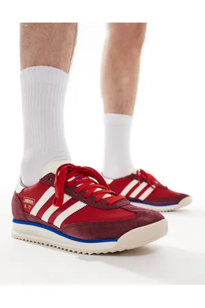 adidas SL 72 RS trainers in red and white