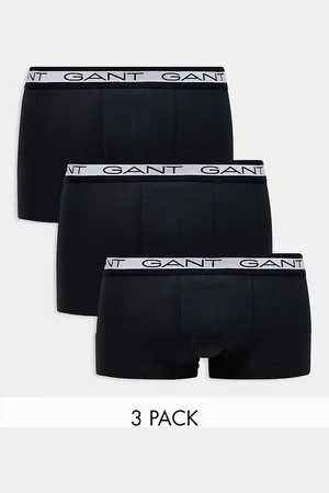 GANT 3 pack trunks with logo waistband in