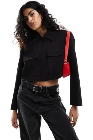 Stradivarius Premium utility jacket in