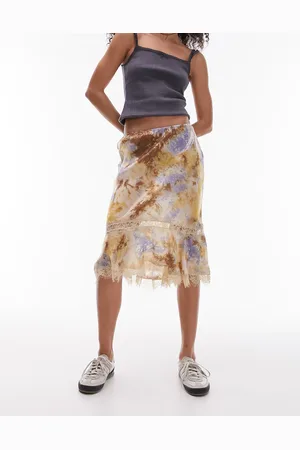 Topshop Satin tie dye 90