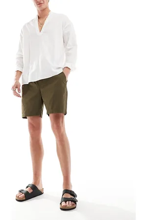 Only & Sons Pull on twill short in khaki