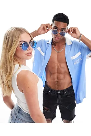AJ Morgan Round festival sunglasses in /blue