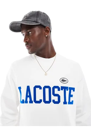 Lacoste Unisex large branded sweatshirt in
