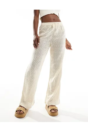 Roxy Mood moving beach trousers in oat
