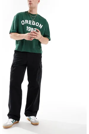 JACK & JONES Bill Barkley wide fit cargo trouser in