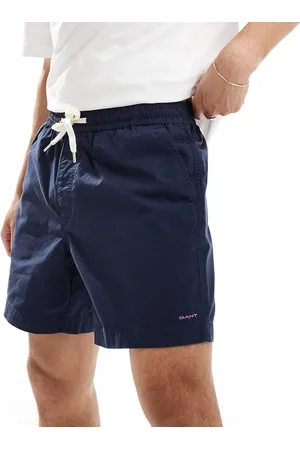 GANT Shield logo embroid drawcord cotton shorts in