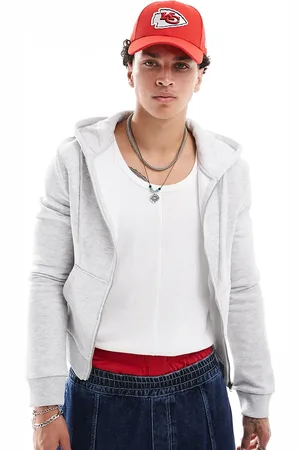 COLLUSION Shrunken fit hoodie in