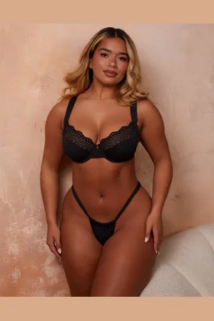Wolf & Whistle X Natalie Gessey Fuller Bust bikini bottom in