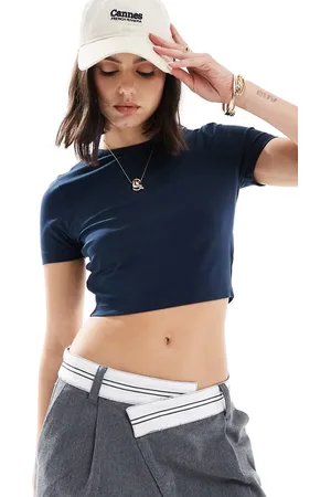 Threadbare Baby crop tee in