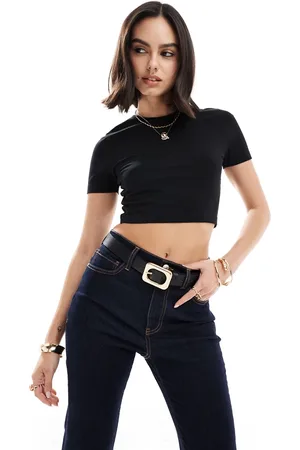 Threadbare Baby crop tee in