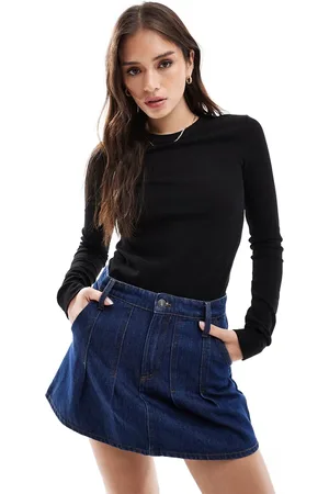 & OTHER STORIES & rib long sleeve top in