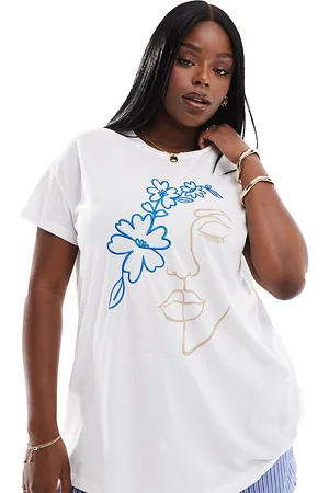 Yours Face printed t-shirt in