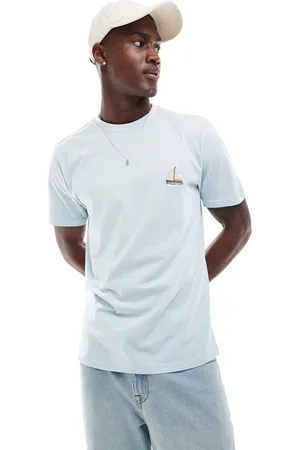 Threadbare Boat embroidery t-shirt in baby