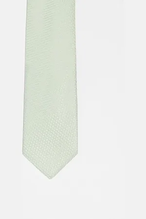 ASOS Tie with texture in sage