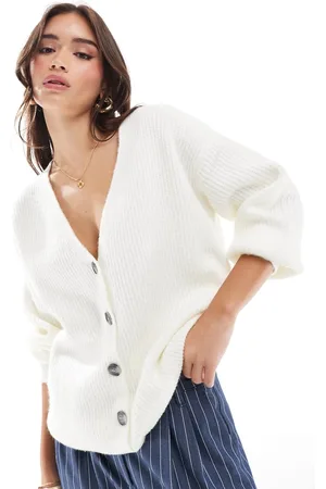 Cotton On Cotton On oversized cardigan in porcelain