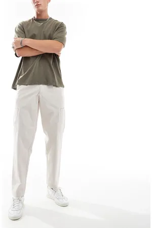 JACK & JONES Bill wide fit concealed pocket cargo in beige